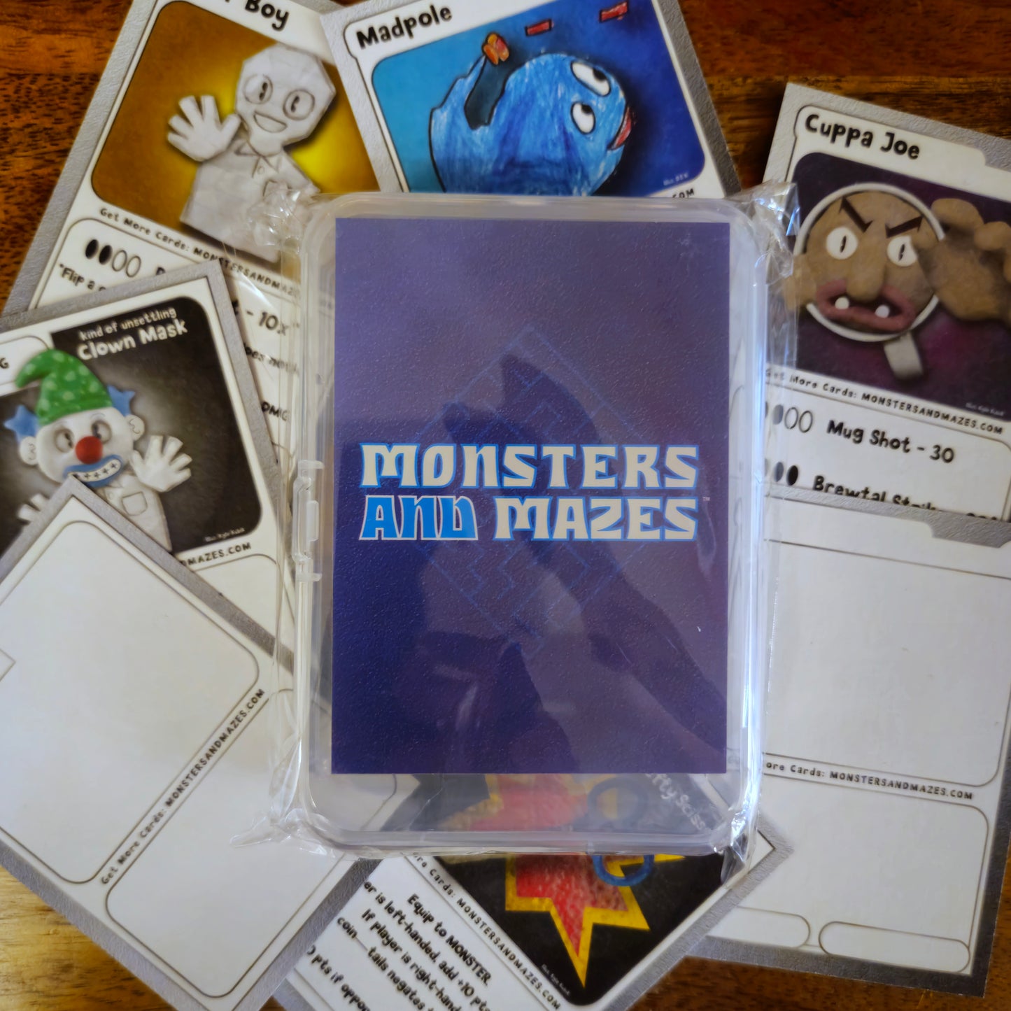 MONSTERS AND MAZES CARDS
