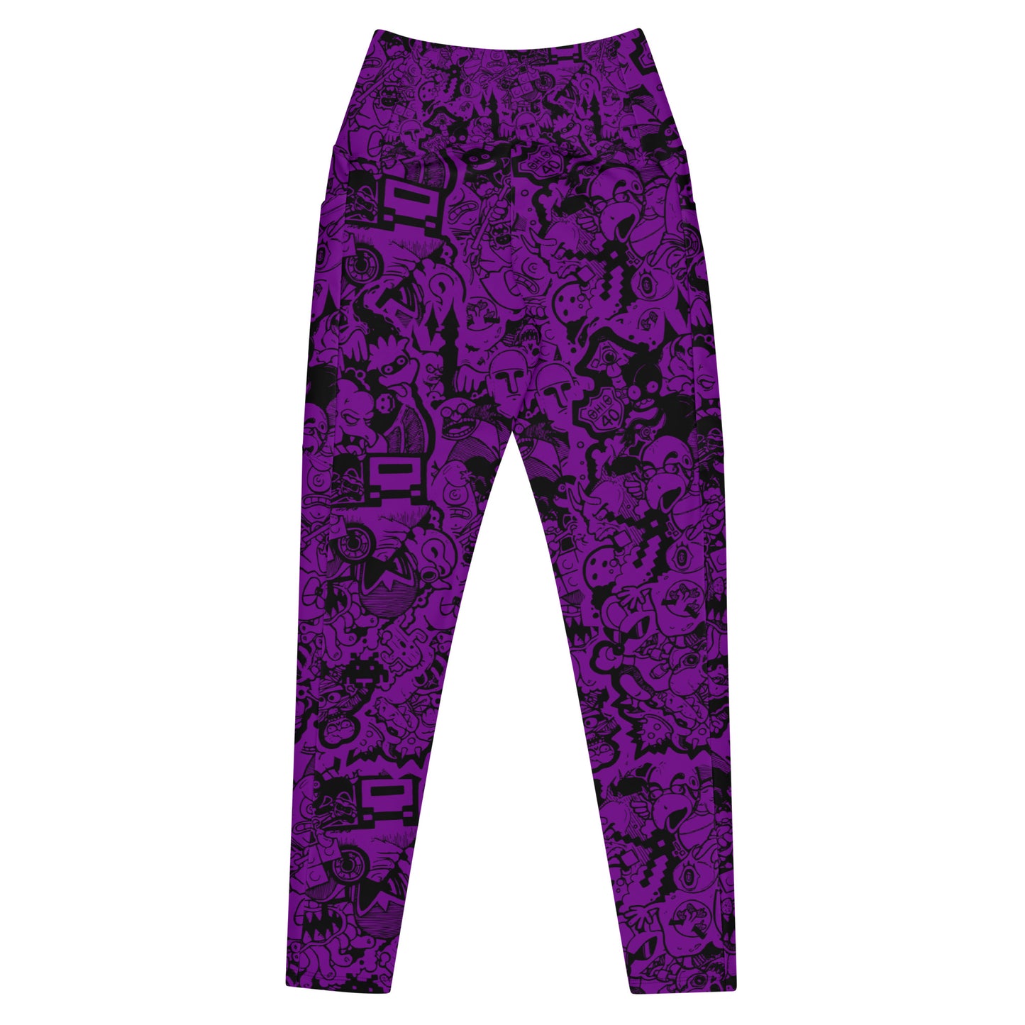 MONSTER SMAAAASH!! LEGGINGS w/ POCKETS