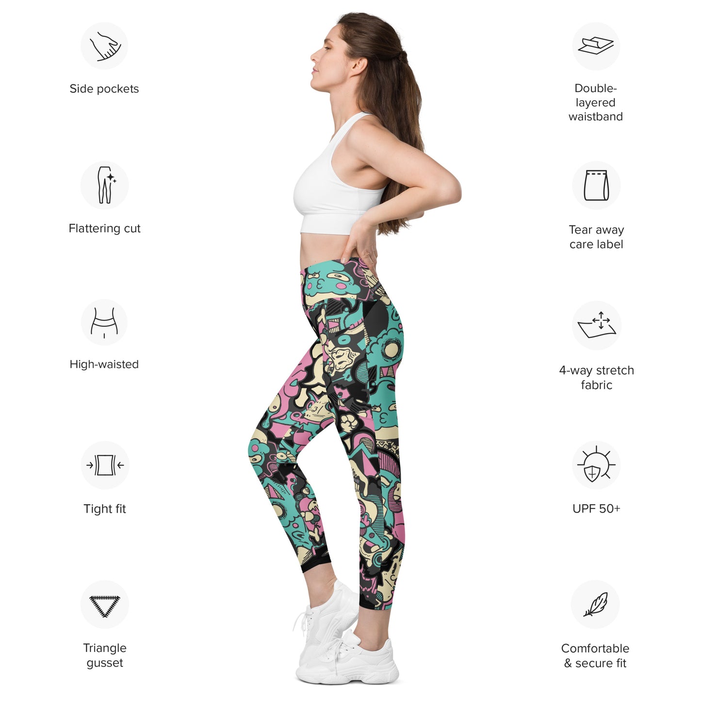 EFEMERECO LEGGINGS W/ POCKETS
