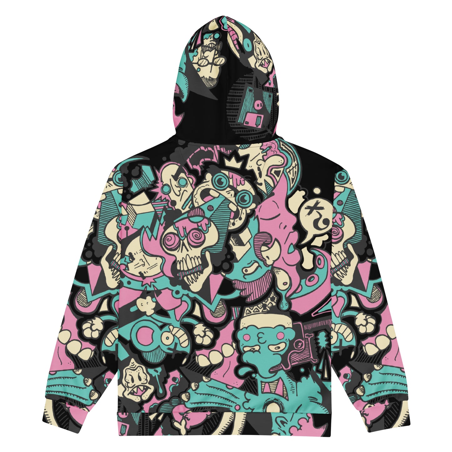 EFEMERECO ALL OVER UNISEX FULL ZIP HOOD