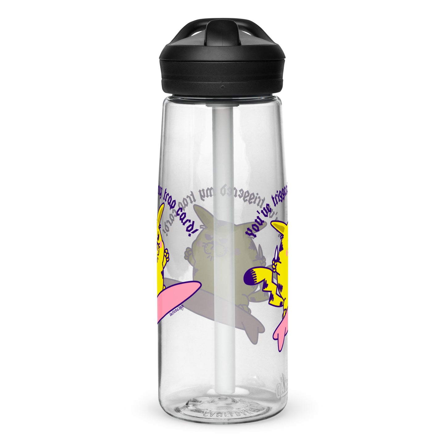 SURFIN' GARFICHU SPORTS WATER BOTTLE