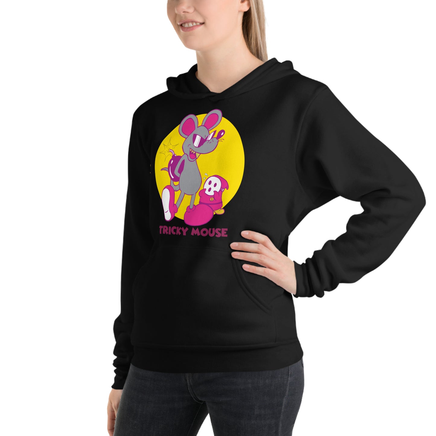 TRICKY MOUSE PULLOVER HOOD