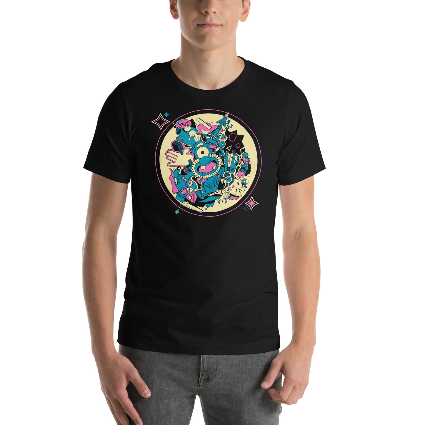 ARKADO RETURNS: VERTICAL MODE UNISEX TEE