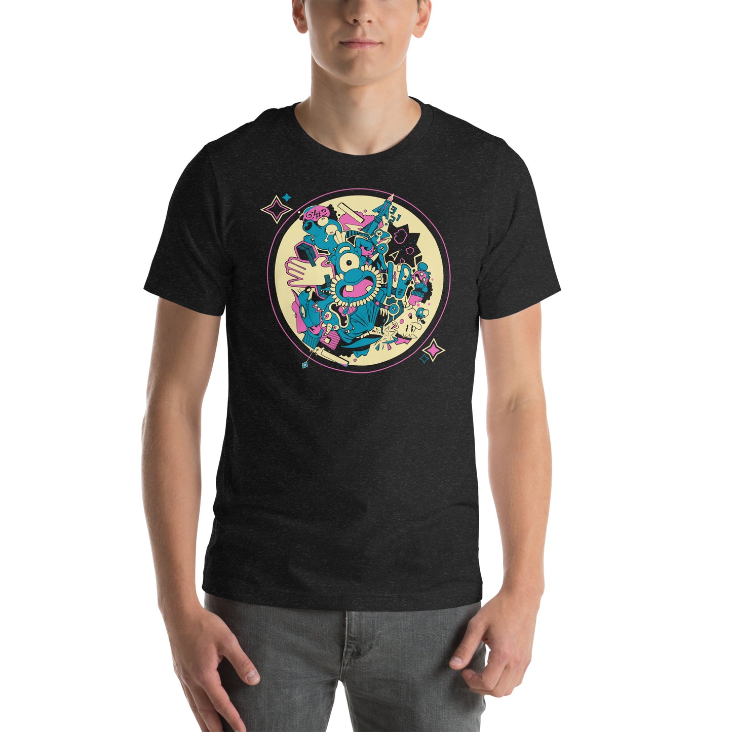 ARKADO RETURNS: VERTICAL MODE UNISEX TEE