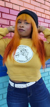 Load image into Gallery viewer, MS. MUSTARD CROP SWEATER [LADIES]

